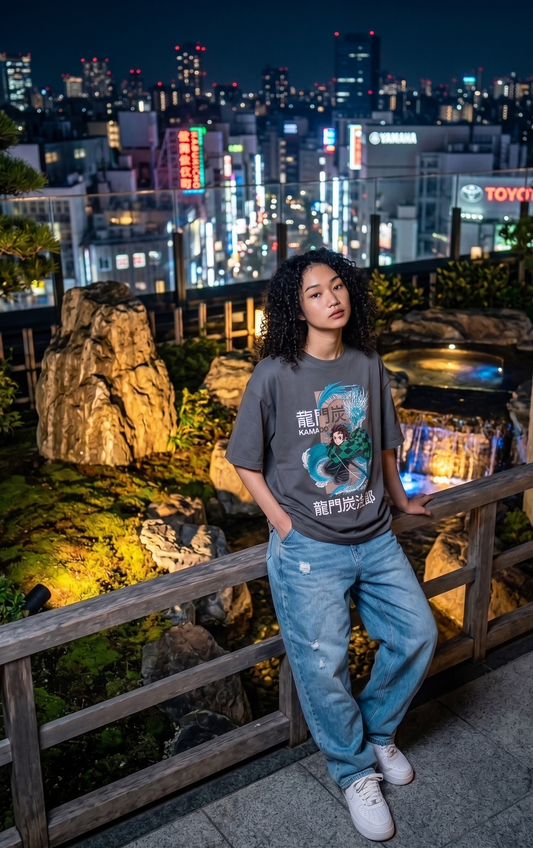 Demon Slayer Unisex Oversized Standard T-Shirt
