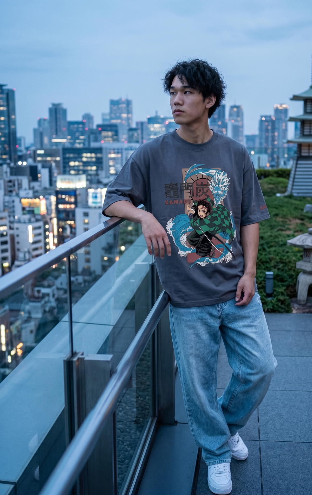 Demon Slayer Unisex Oversized Standard T-Shirt