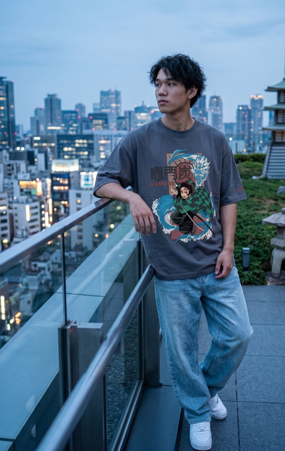 Demon Slayer Unisex Oversized Standard T-Shirt