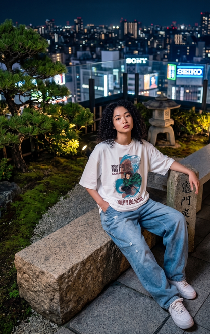 Demon Slayer Unisex Oversized Standard T-Shirt